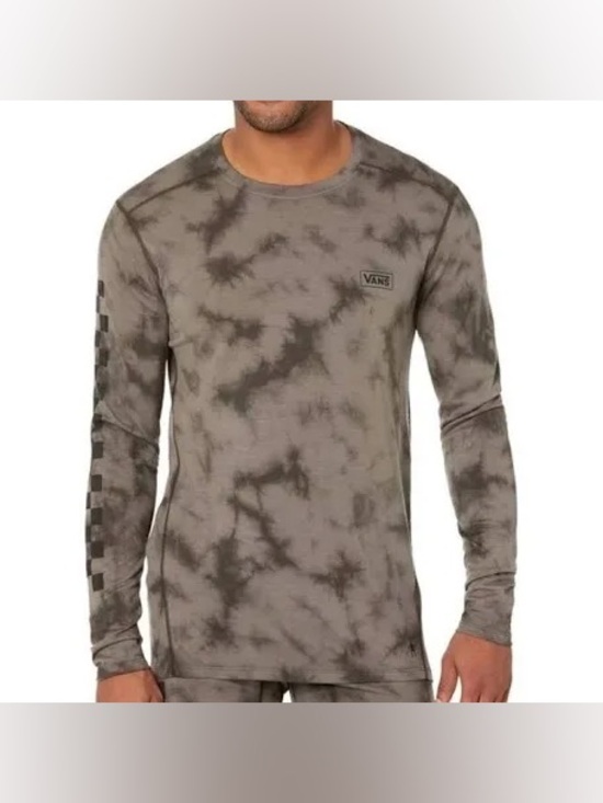 Smartwool Other - VANS X SMARTWOOL GRAY TIE DYE MERINO 150 BASELAYER TOP SIZE: Medium